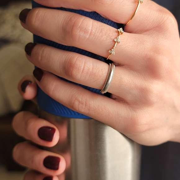 Luxury Rings: Diamond, Gold & Engagement Rings for Women  18k gold Hueb diamond ring 💍 ✨️ 💛